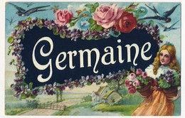 CPA - Prénom "GERMAINE" - Nombres