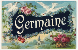 CPA - Prénom "GERMAINE" - Firstnames