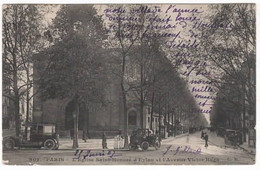 PARIS  L'église Saint Honoré D'Eylau Et L'avenue Victor Hugo - Arrondissement: 16
