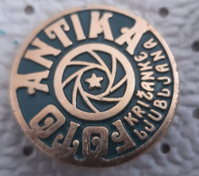 Foto Antika Krizanke Ljubljana  Photo Foto Slovenia Vintage Pin Badge - Fotografie