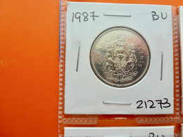 Canada  Piece 50 C  BU 1987 - Autres – Amérique