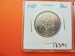 Canada Piece 50 C  BU 1981 - Sonstige – Amerika