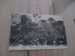 CPA 30 Gard Alès Alais Concours International De Musiques 1905 N°5 Le Public à La Fête Du Bosquet - Alès