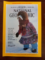 NATIONAL GEOGRAPHIC Magazine February 1983 VOL 163 No 2 - PEOPLES OF THE ARCTIC - LONG SPRING - BERING SEA - BEIRUT - Non Classificati