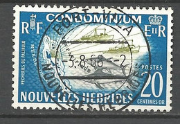 NOUVELLE-HEBRIDES N° 216 CACHET PORT-VILA - Used Stamps