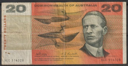 Billet ( Australie / 20 Dollars . ND ) - 1966-72 Reserve Bank Of Australia