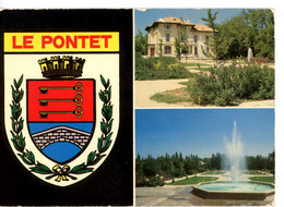 LE PONTET HOTEL DE VILLE LE JARDIN 1994 - Le Pontet