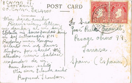 46356. Postal COOTEHILL (Cavan) Irlanda 1949. St. Michel's Church - Lettres & Documents