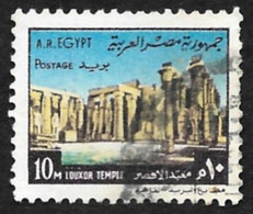 EGYPTE 1972 - YT 877-  Louxor  - Oblitéré - Usati