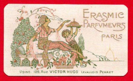 Carte Parfumée Calendrier 1922. Erasmic Parfumeurs, Paris. - Anciennes (jusque 1960)