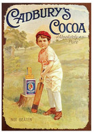Cadbury's Cocoa * Old Advertising Poster Reproduction *Antigo Cartaz Publicitário * Ancienne Affiche Publicitaire - Pubblicitari