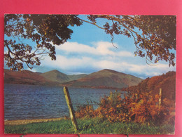 Visuel Très Peu Courant - Ecosse - Loch Lomond And Glen Luss - Dunbarton - R/verso - Dunbartonshire