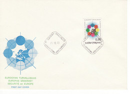7252) Finland Cover 1972 FDC - Covers & Documents