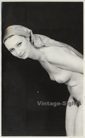 Nude Study: Pretty Natural Woman With Turban *2 (Vintage Photo Germany ~ 1960s) - Unclassified