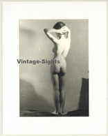 R.Folco: Rear View On Classic Natural Nude (Vintage Photo France 1960s) - Zonder Classificatie
