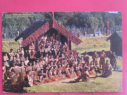 Visuel Très Peu  Courant - Nouvelle Zélande - Rotorua - Maori Concert Party - R/verso - Nouvelle-Zélande