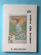 Catalogue Del Balzo - 29° Vente Sur Offre - Mai 1985 - Bücher & Kataloge