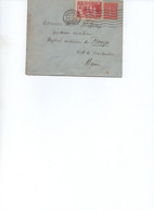 LETTRE AFFRANCHIE N° 199  + VIGNETTE POUR NOS ORPHELINS -LES MEDAILLES MILITAIRES -OBLITERES CAD NANTES 1930 - Military Heritage