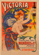 Menéres Victoria * Antigo Cartaz Publicitário * Port Wine Old Advertising Poster Reproduction - Reclame