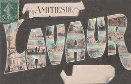 CPA (81) Amitiés De LAVAUR Carte Multi Vues Vues Multiples Fantaisie - Lavaur