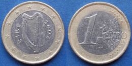 IRELAND - 1 Euro 2002 KM# 38 - Edelweiss Coins - Irlanda