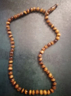 Tasbih Tiger Eye Stone Muslim Prayer Beads Islamic - Perles