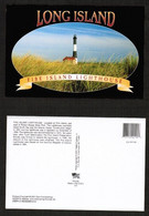 U.S.A.  LONG ISLAND---FIRE ISLAND LIGHTHOUSE UNUSED POSTCARD (PC-130) - Long Island