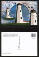 U.S.A.  LONG ISLAND---EATON'S NECK LIGHTHOUSE UNUSED POSTCARD (PC-131) - Long Island