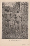 CPA SENEGAL Couple SARAS-KABAS Nu Ethnologique Nude Nu Africain Curiosa - Non Classés