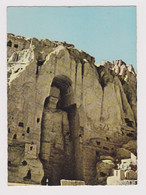 AFGHANISTAN High BUDDAH Statue In BAMIYAN View Vintage Photo Postcard RPPc CPA (48581) - Afghanistan