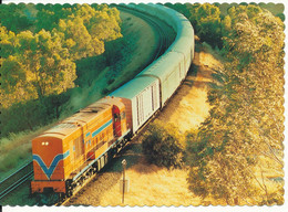 Australia Postcard Sent To Denmark 17-11-1993 (Indian Pacific In Avon Valley) - Altri & Non Classificati