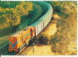 Australia Postcard Sent To Denmark 17-11-1993 (Indian Pacific In Avon Valley) - Other & Unclassified