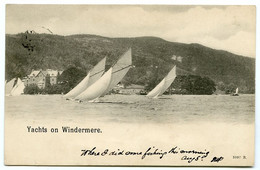 LAKE DISTRICT : YACHTS ON WINDERMERE / LAKESIDE CDS / ADDRESS - WOKING, BROADWAY (WESTGATE) - Windermere