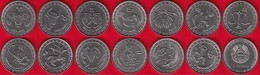 Transnistria Set Of 13 Coins: 1 Rouble 2016 "Zodiac Series" UNC - Moldavië