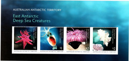 Australian Antarctic Territory ASC 242MS  2017 Deep Sea Creatures,Miniature Sheet,Mint Never Hinged - Gebraucht