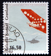 GREENLAND 2011  Airline "Air Greenland"  Minr.559 (O)   (lot H 204) - Usados