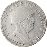 Monnaie, Albania, Vittorio Emanuele III, 0.20 Lek, 1939, Rome, TTB+, Stainless - Albanië