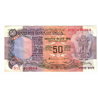 Billet, Inde, 50 Rupees, Undated (1990), KM:84f, TTB - India