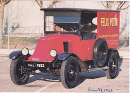 VEHICULE  RENAULT  TYPE L - 1929 - PUB FELIX POTIN - Camions & Poids Lourds