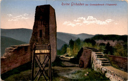Ruine Girbaden Bei Grendelbruch (Vogesen) * Feldpost 15. 5. 1916 - Guerre 1914-18