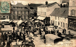 N°95697 -cpa Brionne -le Marché- - Marchés