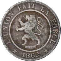 Monnaie, Belgique, 10 Centimes, 1862 - 10 Cent