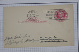 BC3  ETATS UNIS    BELLE LETTRE ENTIER  1956 + BELLAIR   POUR ST JOSEPH  + AFFRANC. INTERESSANT - Briefe U. Dokumente