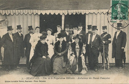 Ambulance Des Dames Françaises à Beauvais Croix Rouge Red Cross Nurse Infirmières - Croix-Rouge