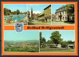 Heiligenstadt, Freibad, Am Berge, Rathaus, Luftaufnahme, Gaststätte Stadion, I-183 - Heiligenstadt