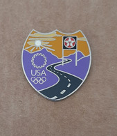 Athens 2004 Olympic Games - Texaco Sponsor Pin - Jeux Olympiques