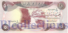 IRAQ 5 DINARS 1980 PICK 70a AU+ - Iraq