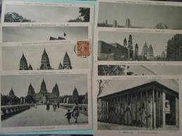 Exposition Colonial 1931 Lot 17 Cpa - Expositions