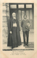 CPA Afrique Mgr François STEINMETZ Vicaire Apostolique Du Dahomey Et Pierre AGNILO Son Serviteur - Dahomey