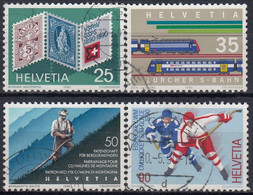 SUIZA 1990 Nº 1338/1341 USADO - Used Stamps